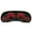 5-Red, variant on US Speedo Daytona Edition Custom Gauge Face Style 1 for 2015-2018 Jeep Wrangler - WRA17
