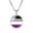 3, variant on Colorful Pendant Necklace for Women Stainless Steel Friendship Gay Pride Accessories Lgbt Circle Rainbow Jewelry Type 4