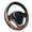 Brown, variant on Microfiber Leather Steering Wheel Cover Universal 15 inch
