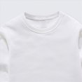 thumbnail image 5 of TOWED22 2pcs Toddler Infant Baby Girl Boy Fall Winter Clothes Long Sleeve Graphic Sweatshirt Tops Casual Pants Set Outfits Clothing(White,7-8 Y), 5 of 6