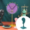 thumbnail image 4 of Soporte de exhibición de joyería Billuyoard de terciopelo verde para aretes Colgantes, 4 of 6