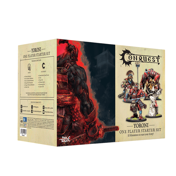 Conquest: Yoroni: Supercharged 2026 1 Player Starter Set