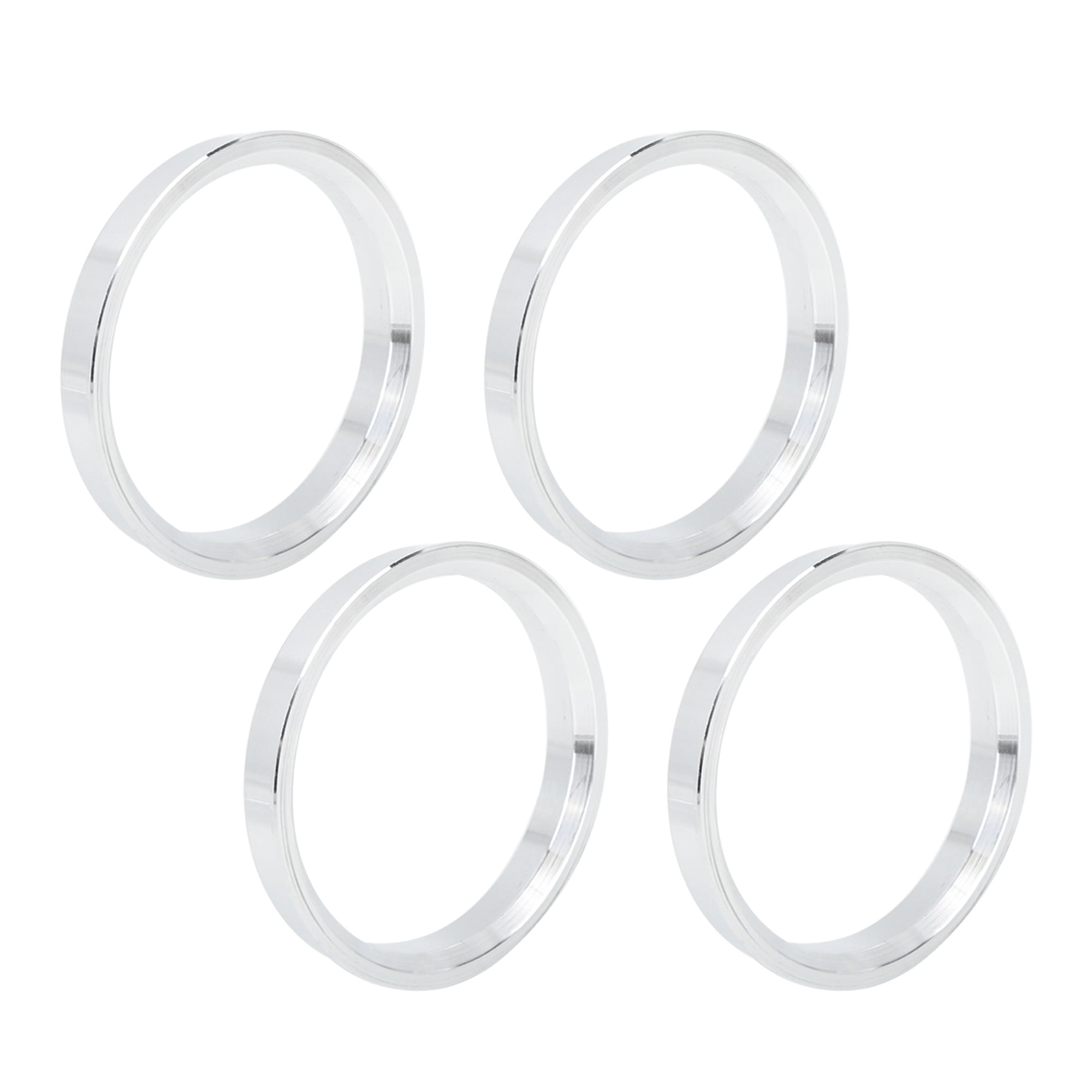 LU HWN Hub Centric Rings - 72.6mm To 64.1mm Aluminum Wheel Spacers (Pack Of 4, Gray) - View #11