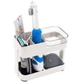 thumbnail image 1 of Soporte de pasta de dientes para cepillo de dientes con organizador de almacenamiento de baño de 1 taza Adepaton  HQ-014, 1 of 1