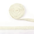 thumbnail image 2 of BEL AVENIR 051" White Polyester Tassel Braid Trim By The Yard, 2 of 5