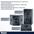 thumbnail image 6 of Magnat Cinema Ultra LCR 100-THX Dual 6.5" 350W 2-Way Center Channel Speaker Bundle with 400-ATM 5.25" 120W 2-Way and RD 200-THX 6.5" 240W 2-Way Surround Sound Speaker, Pair, 6 of 10