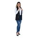 thumbnail image 5 of Chaleco Bléiser Mujer Frente Abierto Vestir Elegante Casual, 5 of 6
