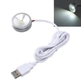 thumbnail image 1 of LED Spot Lights, 5V USB Plug in Mini Spotlight Jewelry Showcase Display Lighting Fixture with 4.2ft Cable, Small LED Showcase Lamp for Jewelry Cabinet Cupboard, 1 of 7