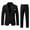 Black, variant on Men's underwear Tuxedo Shawl Lapel Boys Suits Slim Suit Coattails Men Summer Suit Agility Dumb And Suits Mens Dress Dress Boys Dinner Jacket Men Short Mens Business Formal Wedding Prom Grey S