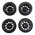 thumbnail image 1 of Neumáticos De Automóvil De Rally RC 4pcs 70 Mm A Escala 1:10 Neumáticos Todoterreno De Nylon De Plástico Con Un Patrón De Banda De Rodadura Especial Para El Modelo TT01 XV02, 1 of 7