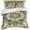 Green, variant on 3 Piece Green Boho Duvet Cover Set Queen Size, Microfiber Comforter/Quilt Cover with Corner Ties and 2 Pillowcases, Farmhouse Tribal Vintage Tribal Texture All Season Soft Bedding with Zipper Closure