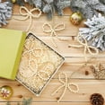 thumbnail image 4 of Adornos Colgantes En Forma de Lazo, Estilo Hogareño, con Cuentas de Madera de Colores Naturales, para Navidad., 4 of 6