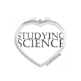 thumbnail image 1 of Short Phrase Studying Science Heart Mirror Travel Magnification Portable Handheld Pocket Makeup, 1 of 3