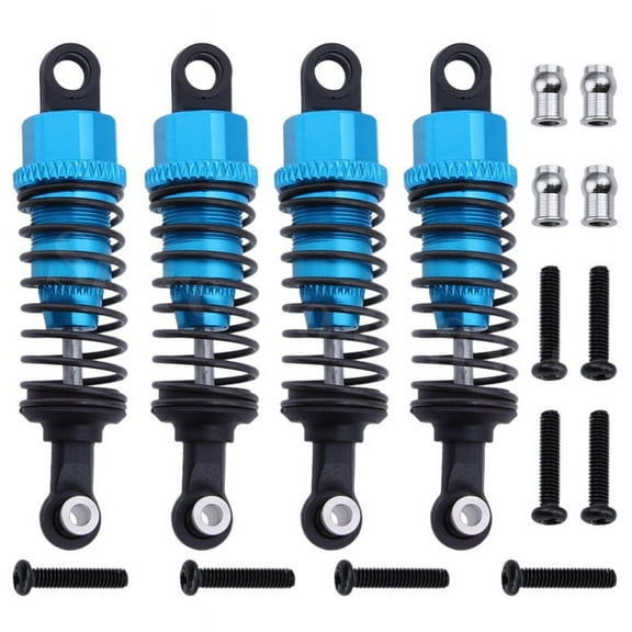 4Pcs Aluminum Assembled Replacement A949-55 for 1/18 A959 RC Car A969 A979 K929 Upgrade Parts Blue