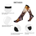 thumbnail image 5 of Picia Cute Cat Sunflower Printed Sports Compression Socks - 15-20mmHg Graduated Compression, High-Performance Soft and Breathable Socks for Men and Women, 5 of 5