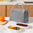 thumbnail image 2 of TIELUTT Insulated Lunch Bag Large Reusable Fabric Womens Lunchbox for Work Small Women's Lunch Bag Insulated Shoulder Strap Womens Lunch Bag with Containers Included Medium Insulated Lunch Bag Mini I, 2 of 5