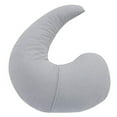 thumbnail image 5 of NuAngel Trinity II Washable Organic Cotton Nursing Pillow with Pillowcase, Gray, 5 of 7
