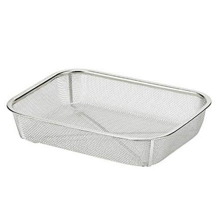 

Square colander 265 x 210 mm Stainless steel At Aqua HB-4094 Silver// Dishwasher