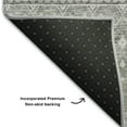 thumbnail image 3 of Addison Rugs Mayfield Washable Transitional Boho Silver Rectangle Rug, 10' x 14', 3 of 6