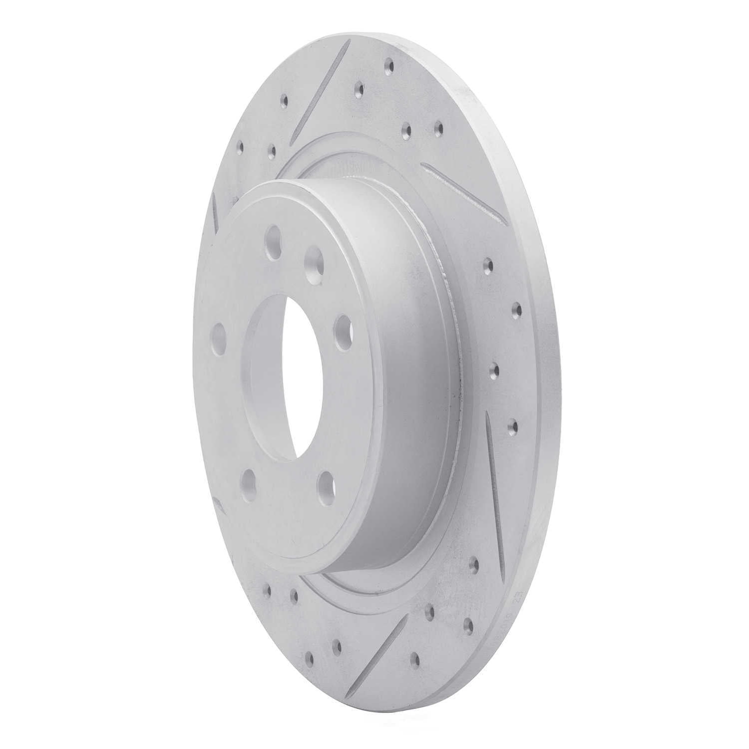 Dynamic Friction Company 830-47044L DFC Geoperformance Rotor - Drilled and Slotted