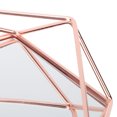 thumbnail image 4 of Bathroom Hexagonal Mirror Cosmetic Jewelry Storage Box, 4 of 5