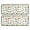 Dinosaur and Silhouette White Pattern-1, variant on Dinosaur and Text Beige Pattern Anti Fatigue Kitchen Rugs Set Of 2, Non Slip Washable Decorative Floor Mats for Sink Laundry and Home Use, 17"x47"