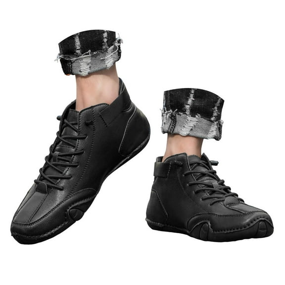 Dakaela Shoes for Men Women Waterproof Winter Orthopedic Sneakers Arch Support Walking Hiking Ankle Boots