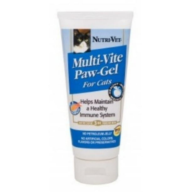 Nutri Vet 998540 MultiVite PawGel For Cats 3.0 Oz