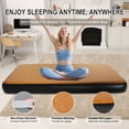 thumbnail image 2 of XKZJPG 8'' Twin Size Air Mattress, Inflatable Air Bed, Wood Grain, for Outdoor Camping, 2 of 7