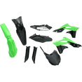 thumbnail image 2 of Acerbis Black/Green Full Body Plastic Kit (2314183914), 2 of 2