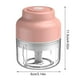 thumbnail image 5 of Picadora de verduras eléctrica USB picadora de ajo, amoladora de cocina recargable inalámbrica, D2, 100 ml, rosa Speravity HA003936-01B, 5 of 7