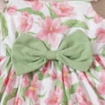 thumbnail image 6 of TOWED22 Toddler Girl Adorable 2 Piece Summer Sets Sleeveless Tank Tee and Shorts Lovely Casual Clothing(Green,9-12 M), 6 of 8