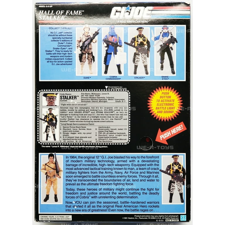 G.I. Joe Hall of Fame Stalker 12