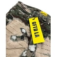 thumbnail image 3 of GFTD LA Los Angeles Men's Skinny Stacked Flared Distressed Rip Camo Denim Jeans (29, OG Camo), 3 of 4
