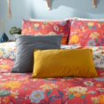thumbnail image 4 of Furn - Set de Funda de Edredón Floral Azalea (Rojo), 4 of 5