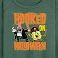 thumbnail image 3 of SpongeBob SquarePants - Hooked On Halloween - Women's Lightweight French Terry Long Sleeve Shirt, 3 of 6