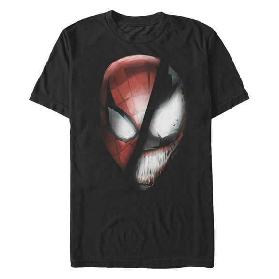 Men's Spider-Man Spider Venom Rival Split Graphic T-Shirt