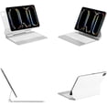 thumbnail image 6 of Magnetic Magic Keyboard Case for iPad Pro 11", iPad Air 11"(M4/M3/M2) / Air 10.9", Trackpad, Backlit,Silver, 6 of 6