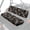 Autumn Camo Leaf Print, variant on XYZCANDO UTV Seat Cover with Distressed US Flag Print, UTV Seat Cushion Cover for Outdoor Powersports Adventures