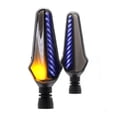 thumbnail image 2 of Direccionales Para Moto Rasen Led Secuencial Tipo Rayas Universal  azul, 2 of 12