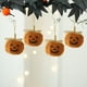thumbnail image 5 of Decoración de árbol de calabaza blanda de 3 pulgadas | Colgante colgante | Decoración interior para Halloween, Otoño y Acción de Gracias | Material de espuma | Clásico caqui naranja y albaricoque, 5 of 6
