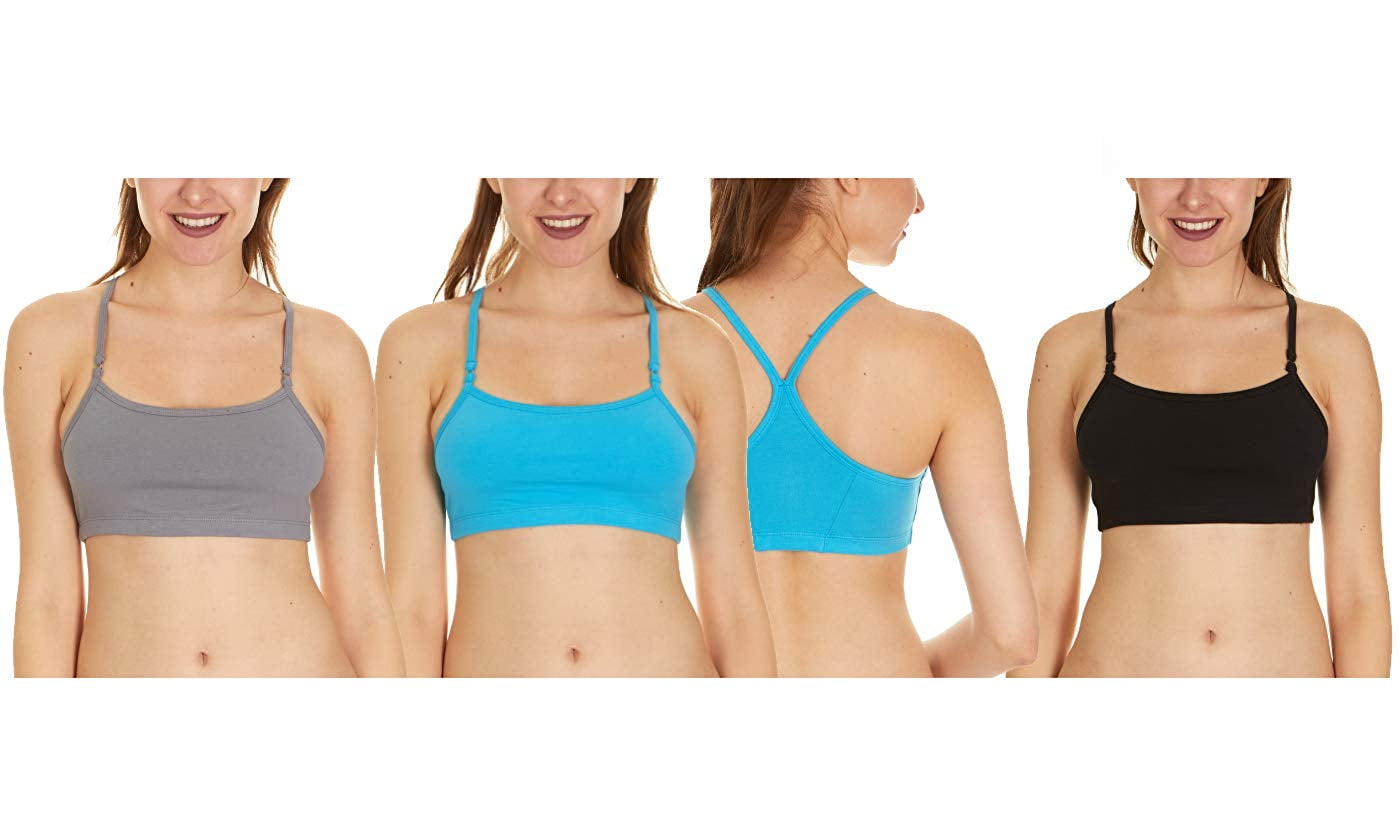 fruit of the loom strappy sports bra
