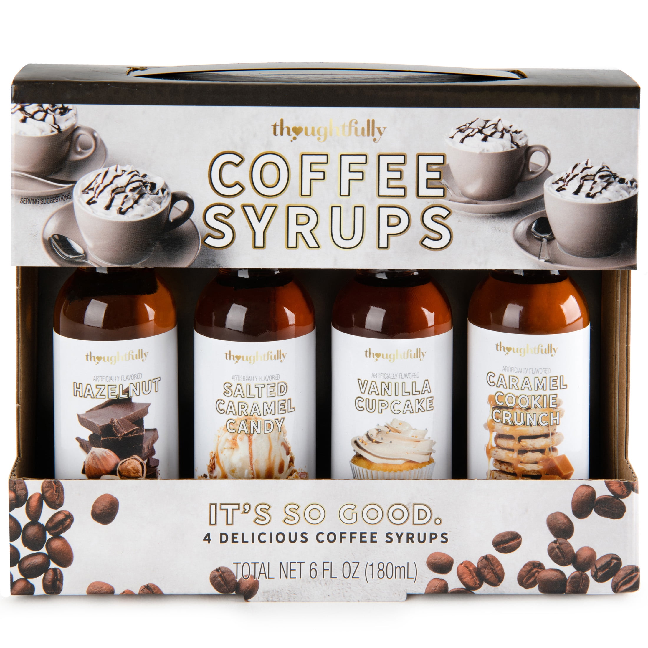 Buy Thoughtfully Gourmet, Coffee Syrup Gift Set, Flavors Include