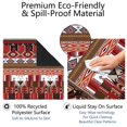 thumbnail image 2 of Stylish Bohemian Mahjong Mat 31.5 Inches Square, Anti-Slip Noise Reducing Rubber Game Pad, Multi-Functional Mat for Card Games Tile Games and Board Games, 2 of 4