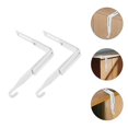 thumbnail image 3 of 2pcs Over Cabinet Metal Hook Adjustable Over Door Hook Over Cabinet Door Hook for Kitchen, 3 of 4