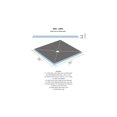 thumbnail image 2 of wedi Shower Kit 36 in. x 36 in. - Center Drain, 2 of 6