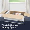 thumbnail image 6 of Bankers Box 12 Pack Stor/File Medium-Duty Storage Boxes, String and Button And Built-In Handles, FastFold, Letter Size, 24" x 12" x 10", 6 of 8