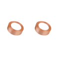 thumbnail image 4 of Ounissouiy Cinta para envolver regalos, suministro de ropa, accesorios para manualidades DIY, cintas de poliéster, adornos navideños, Golden Champion 97 Campeón de oro 97 2piezas Ounissouiy CBP274092, 4 of 6