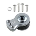 thumbnail image 3 of Accesorios Servo Saver, piezas de actualización de servidor , brazo de dirección, aleación de aluminio de 25T para coches de control remoto pequeña plata Hugo Brazo servo, 3 of 8