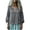 Gray, variant on RongHuan Womens Cotton Linen Blouse Long Sleeve Button Down Shirt Casual V Neck Shirts Solid Color Tops